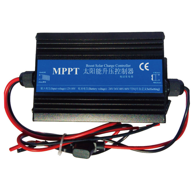 MPPT Boost Solar Panel Battery Regulator Charger Controller 24V-72V Blue