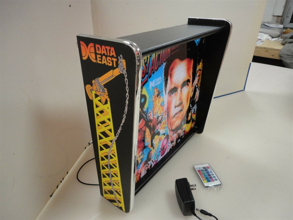 Last Action Hero Pinball Head LED Display light box