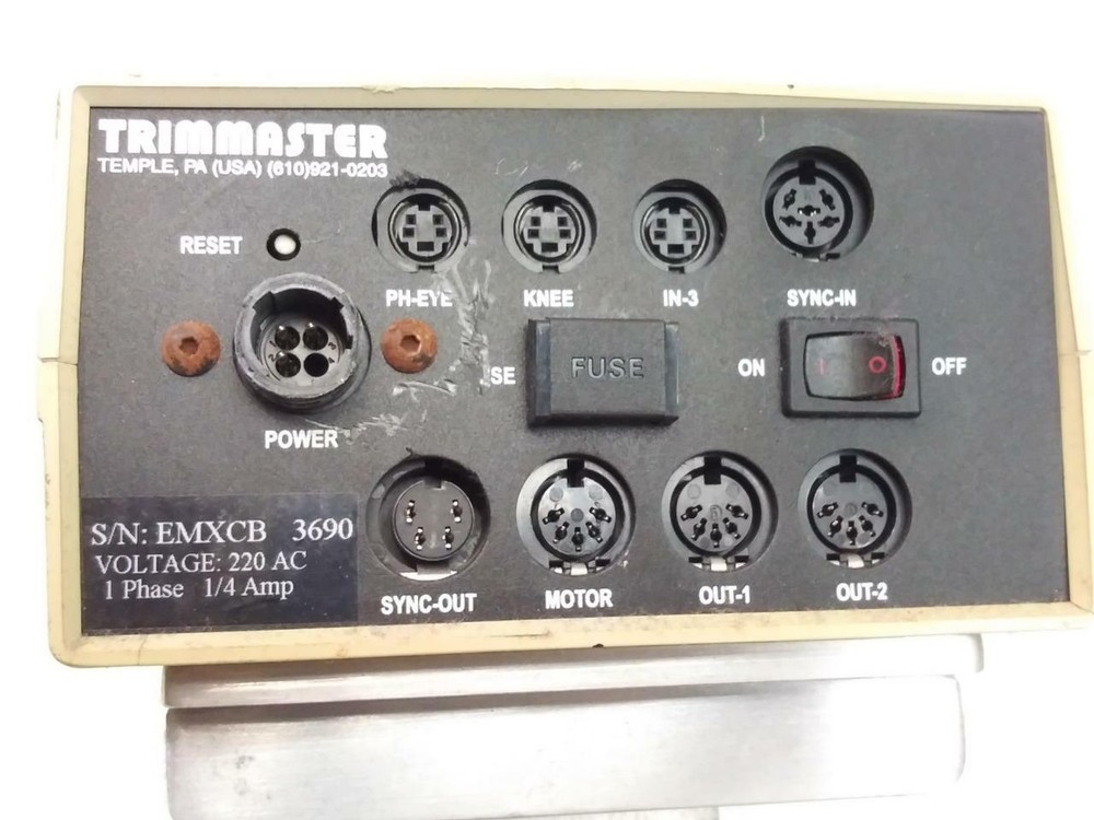Trimmaster EMXCB 3690 220VAC Single Phase 1/4 Amp Counter