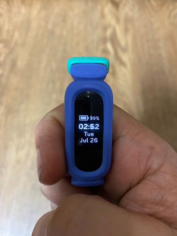 Fitbit Inspire 2 Activity Tracker Blue Band w/ Charging Cable