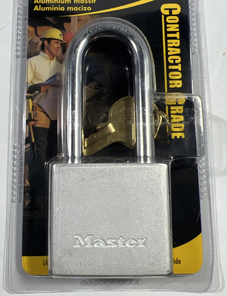 Master Lock 571DLHPF Solid Aluminum Contractor Grade New In Package !!!