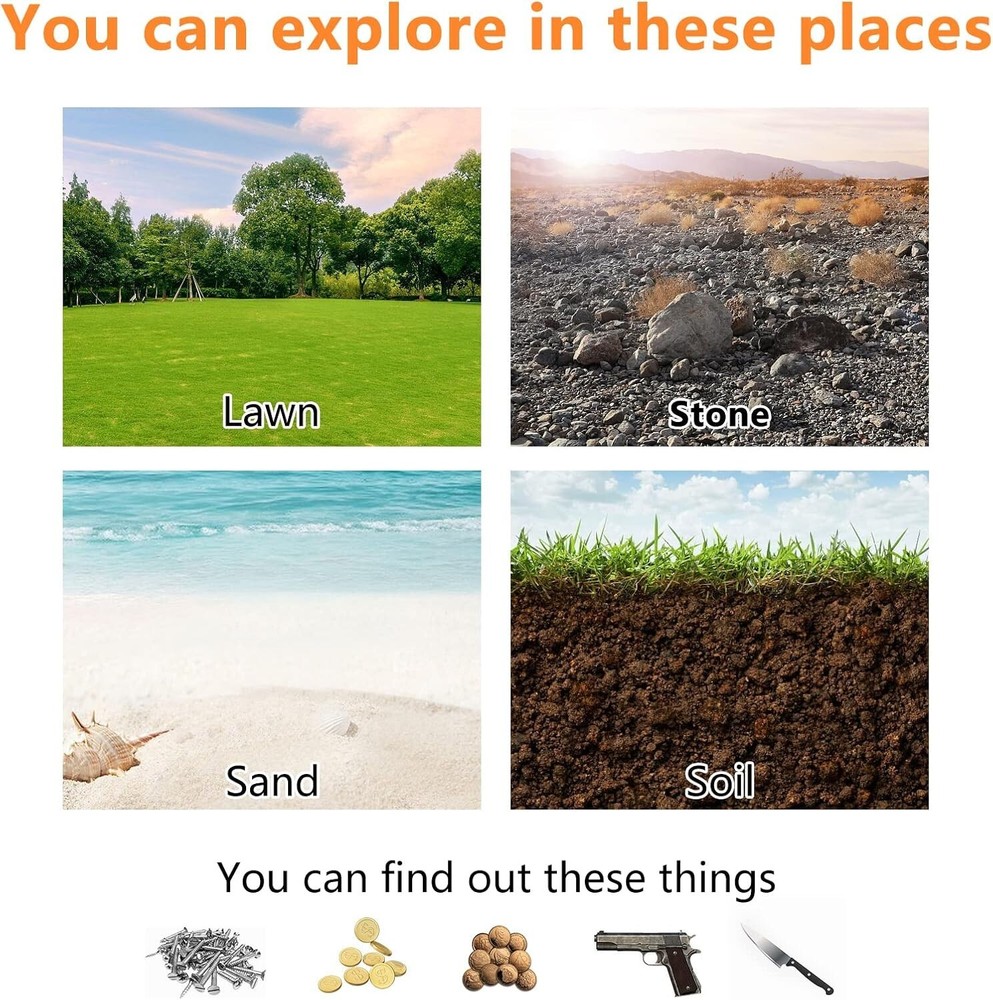 Metal Detector HandHeld Pro Pinpointer Pointer Probe Sensitive Tester Waterproof