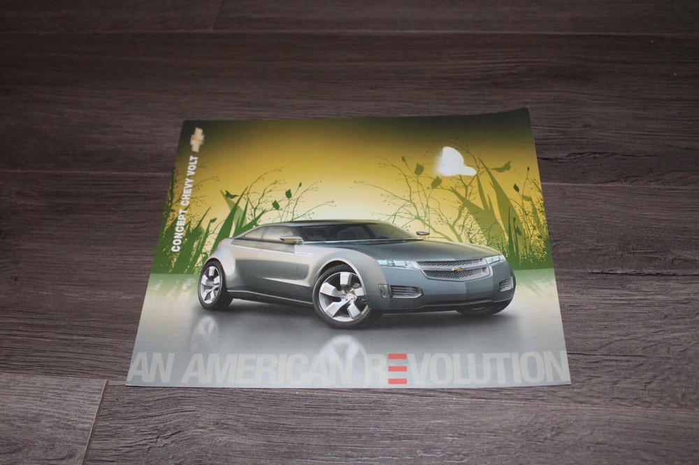 Concept Chevy Volt w GM E_Flex Proportion System single sheet brochure 2007