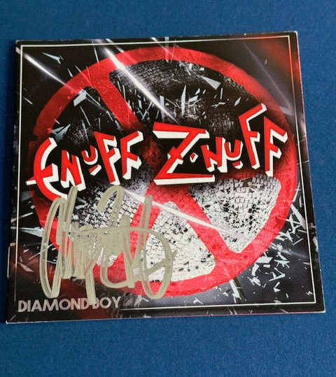 Enuff Znuff - Diamond Boy - Chip Znuff Autographed Signed CD