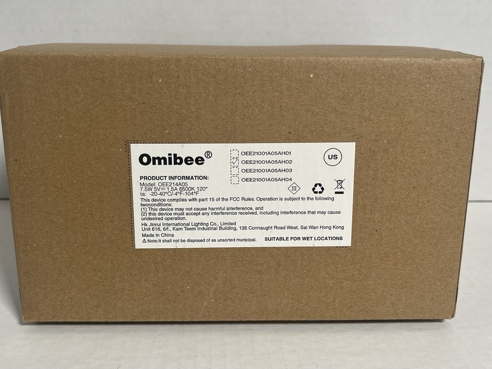Omibee LED Solar 2 Pack Lights