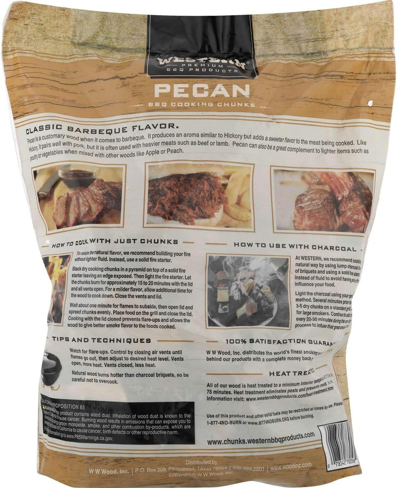 Pecan BBQ Cooking Wood Chunks