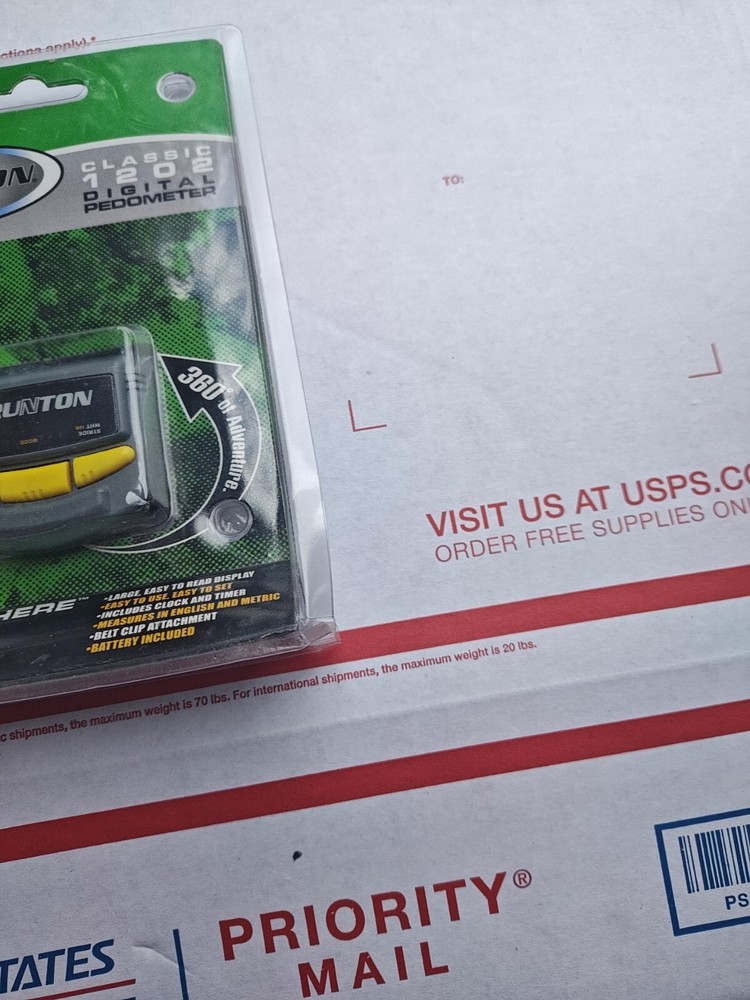 Brunton PED 1202 Digital Pedometer Calorie & Step Counter