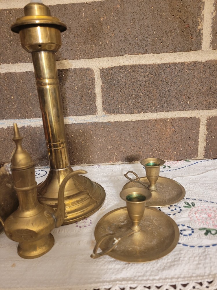 Bundle Of Decorative Vintage Brass