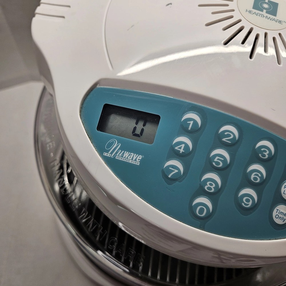 NuWave Pro Infrared Oven Model 20301 White & Blue Working
