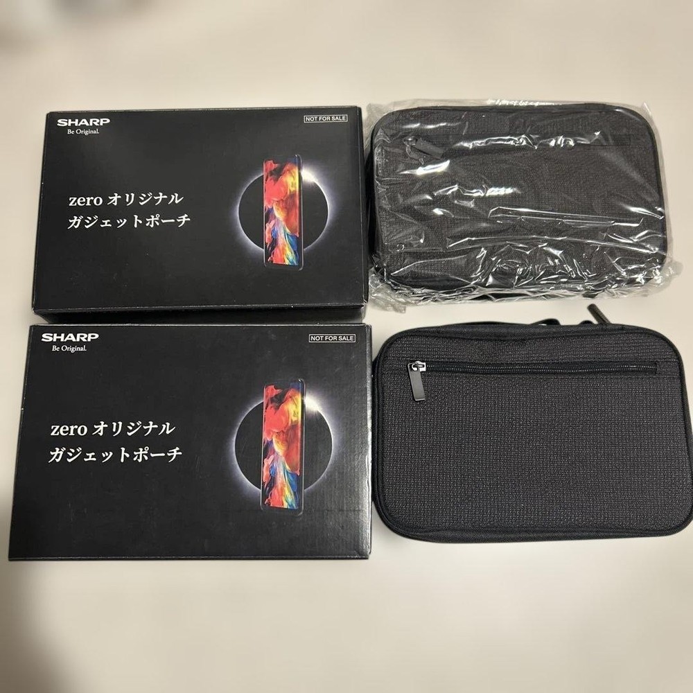 SHARP Zero Original Gadget Pouch Black