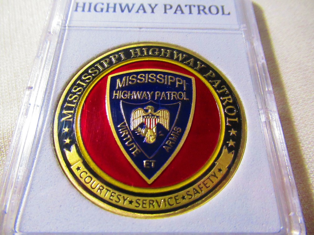 MISSISSIPPI HIGHWAY PATROL Challenge Coin