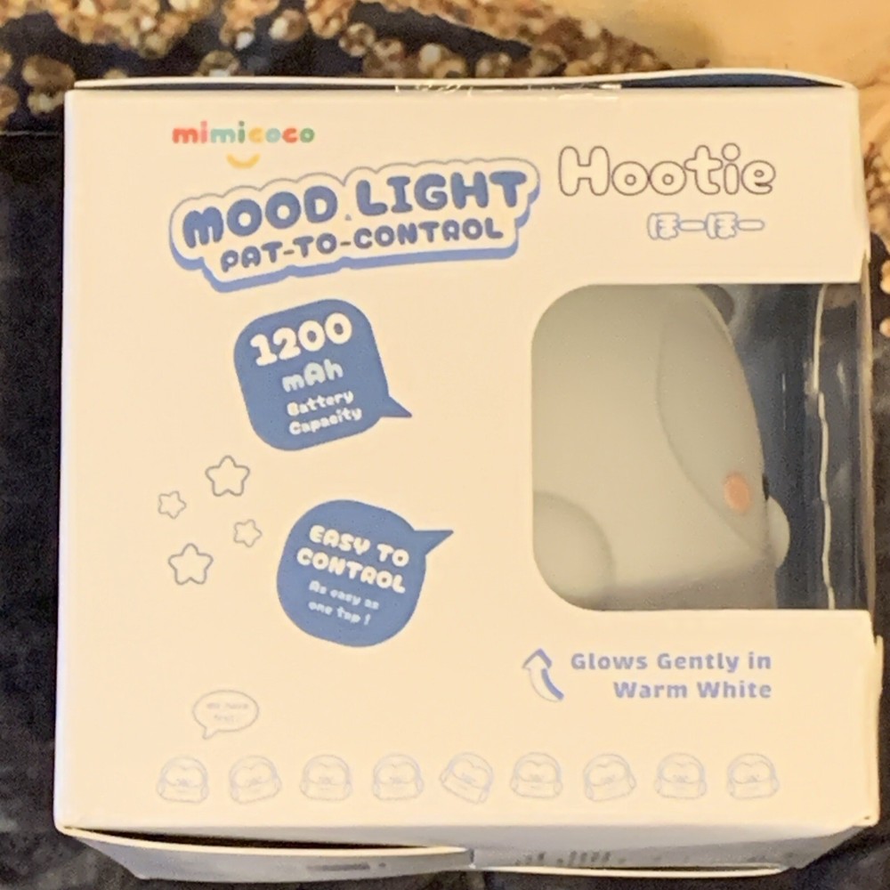 MimiCoco OWL Mood Light Warm Ambient Light Cute Nice Gift