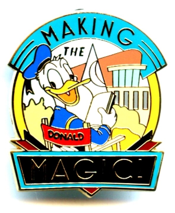 Adventures by Disney - Backstage Magic - Making the Magic Pin (Donald Duck)