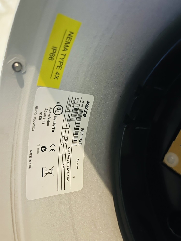 Pelco Spectra 4. Dome Plus Environmental Housing