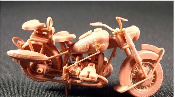 Master Box 3528 - 1/35 - WWII German motorcycle