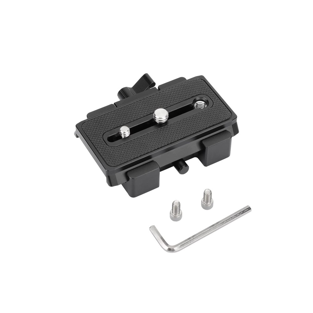 DSLR Camera Quick Release Tripod Plate Compatible with Manfroto Type Sliding ...