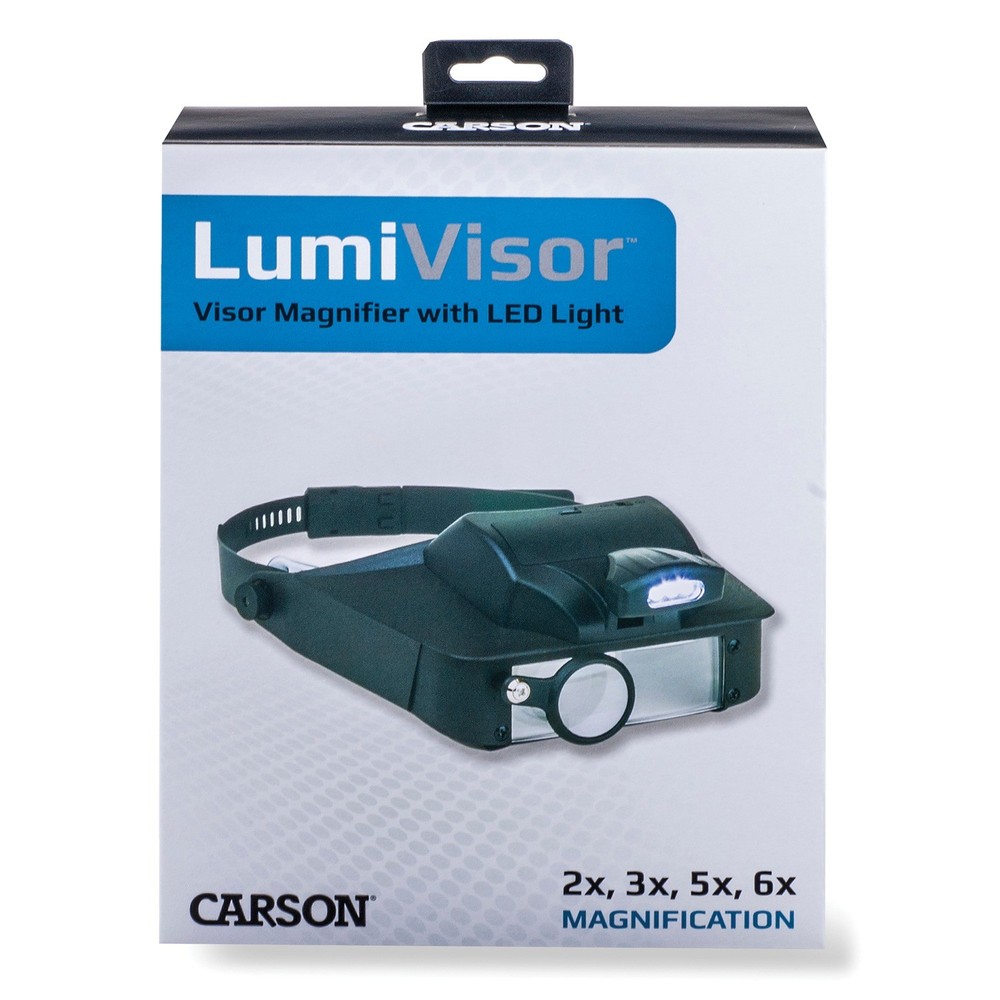 LumiVisor Lighted Head Magnifier