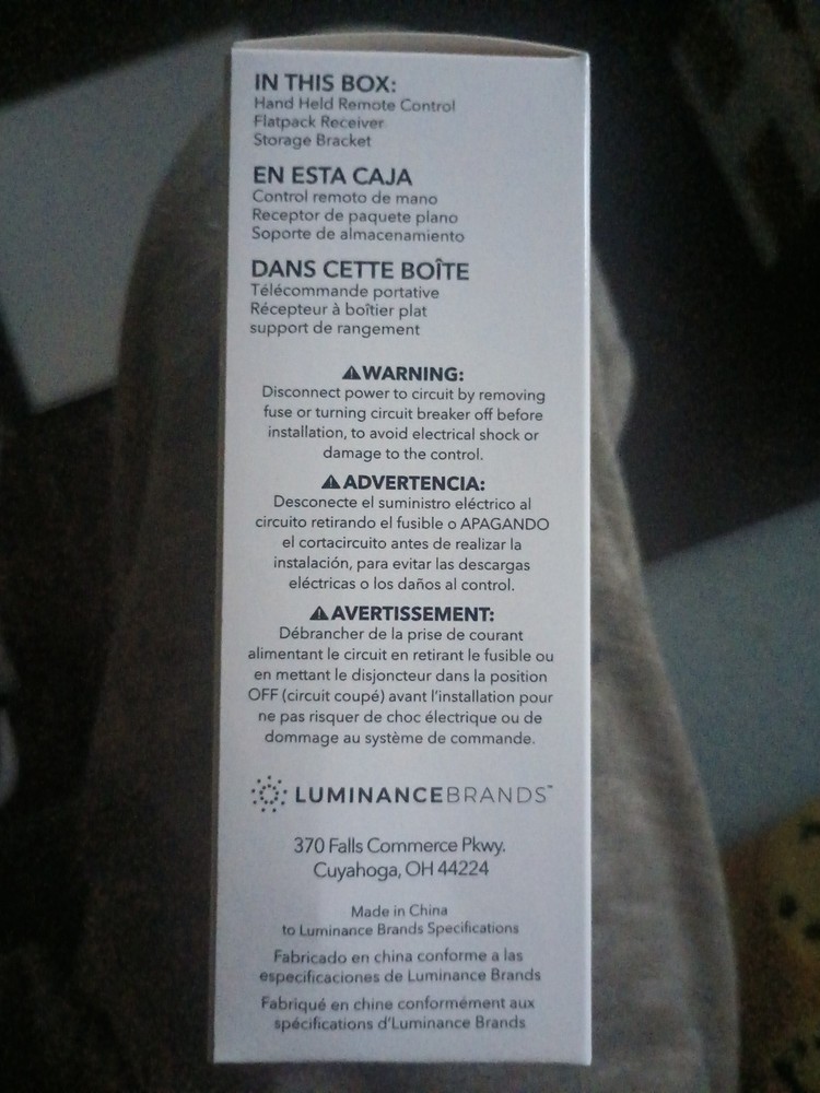 Ceiling Fan Remote Control SR400 SR401 Replacement Transmitter and Receiver R...