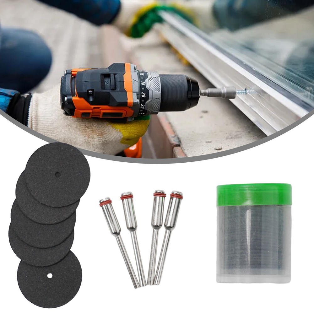 Grinding Wheel Cutting Disc 40pcs/set Black+Silver For Grinding/cutting