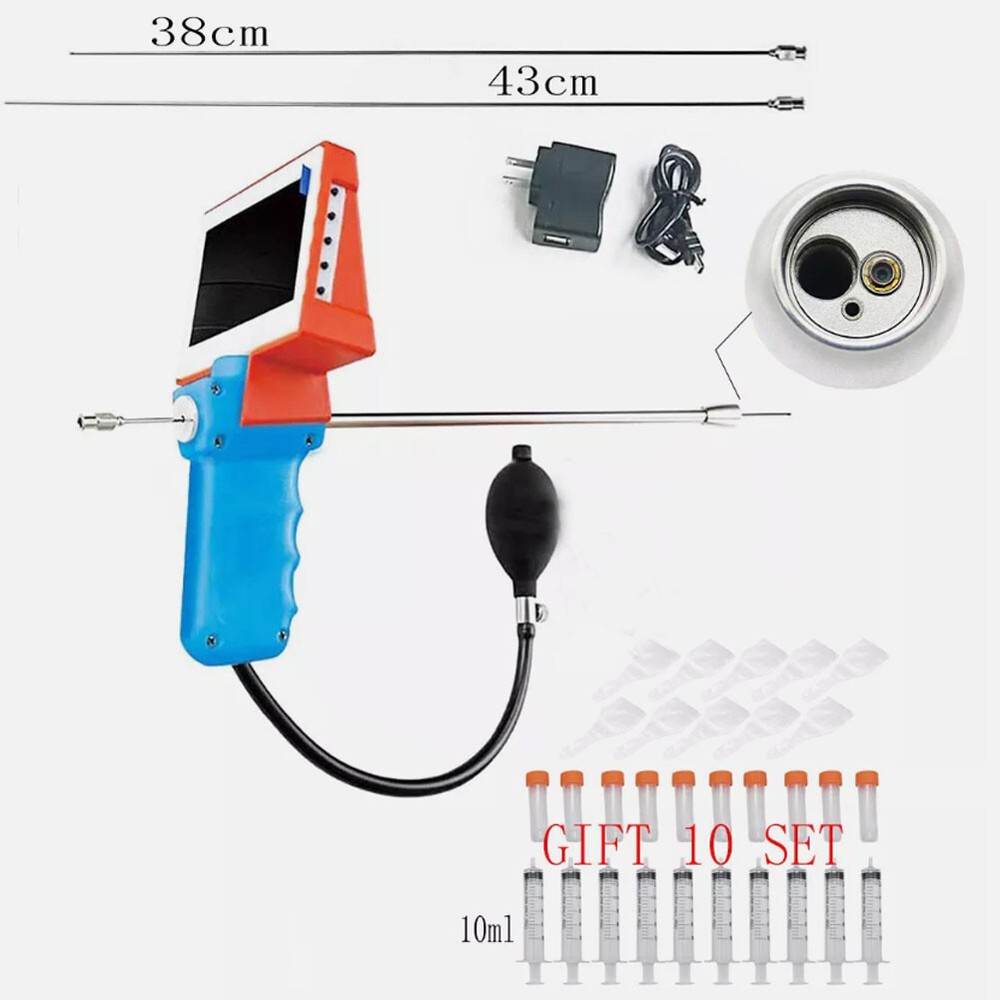 Portable Handheld Artificial insemination gun Visual Insemination Gun For Dogs