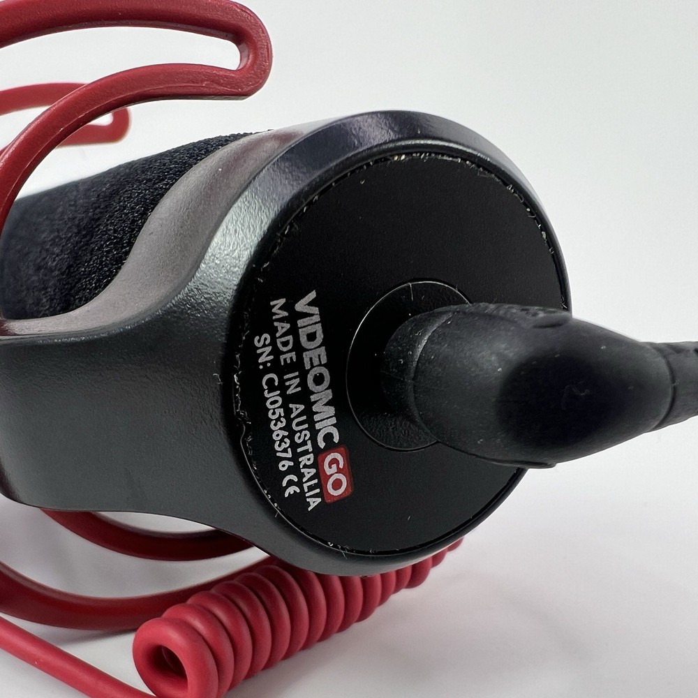 Rode VideoMic GO Lightweight On Camera Microphone With Carry Case