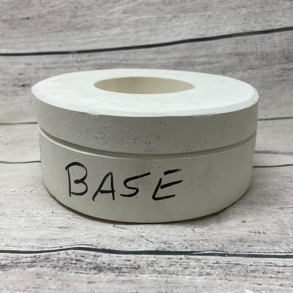 Unbranded Ceramic Slip Casting Mold Round Base
