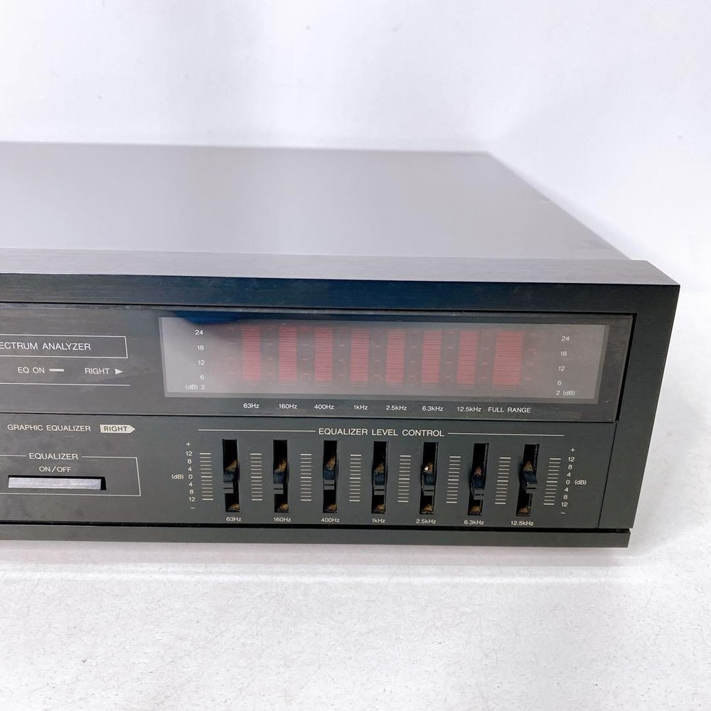 Technics SH-D5000 7 Band Stereo Graphic Equalizer Spectrum Analyzer Fully Works