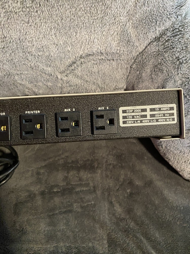 EFI EDP-2000 Power Control Center Working