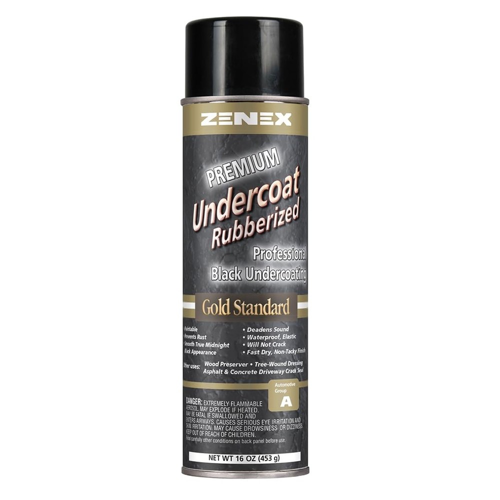 Zenex Rubberized Undercoat - Heavy Duty Undercoating for Vehicles | Rubberize...