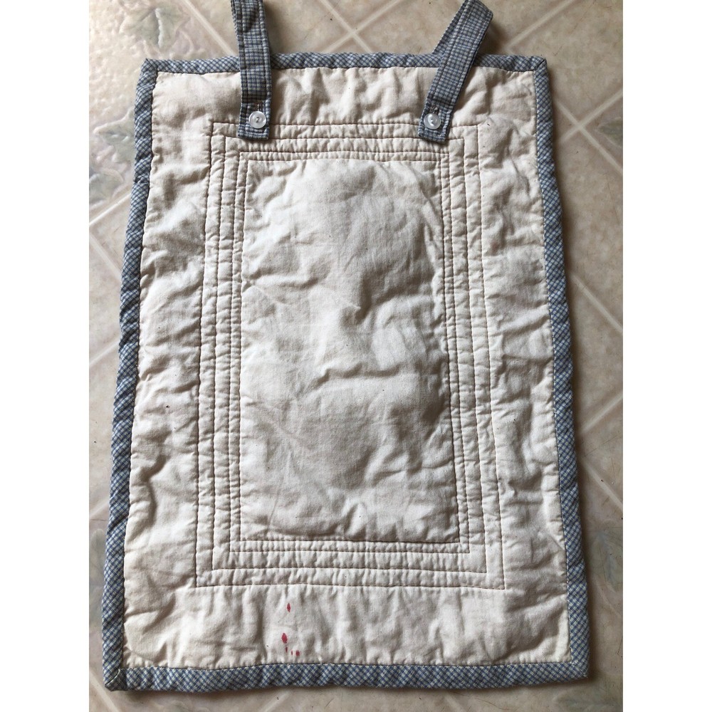 Primitive Style Wall Hanging Cross Stitch on Linen