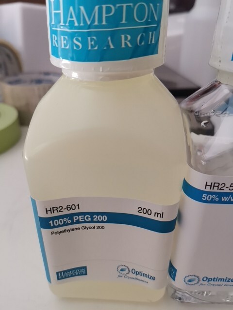 Hampton Research PEG200 And 50% PEG3350