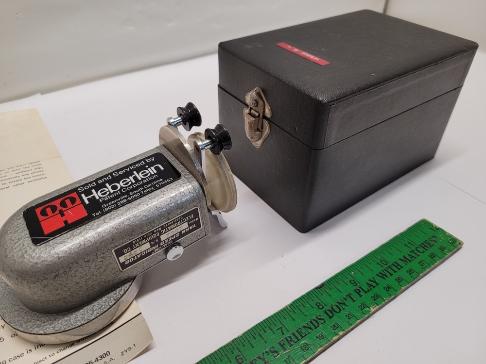 Check-Line Yarn Speed Indicator w/ Manual and Case WORKS