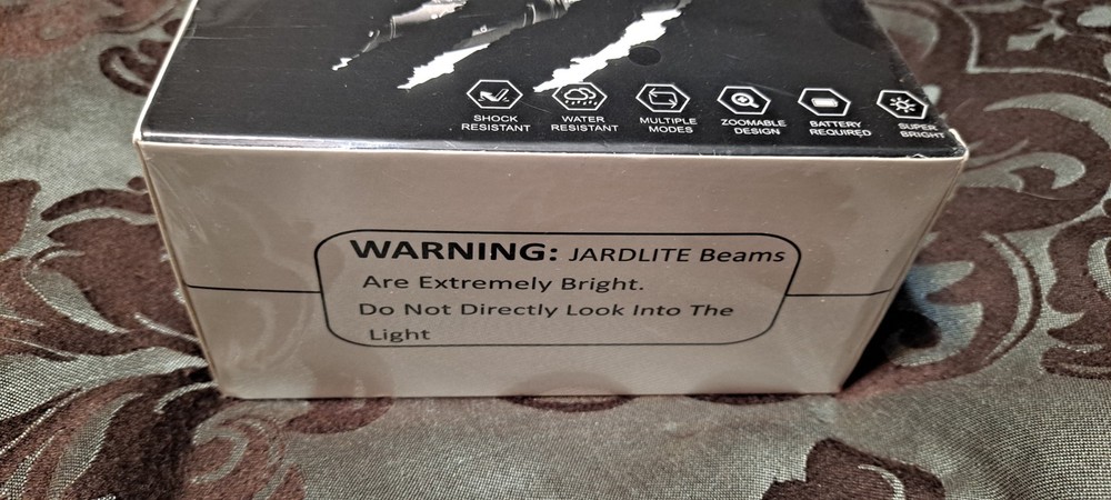 Jardlite LED Tactical Flashlight Pack - 4 Pack