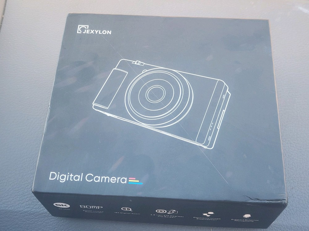 Jexylon 5K Digital Camera - 80MP Autofocus Vlog Camera EXCELLENT CAMERA