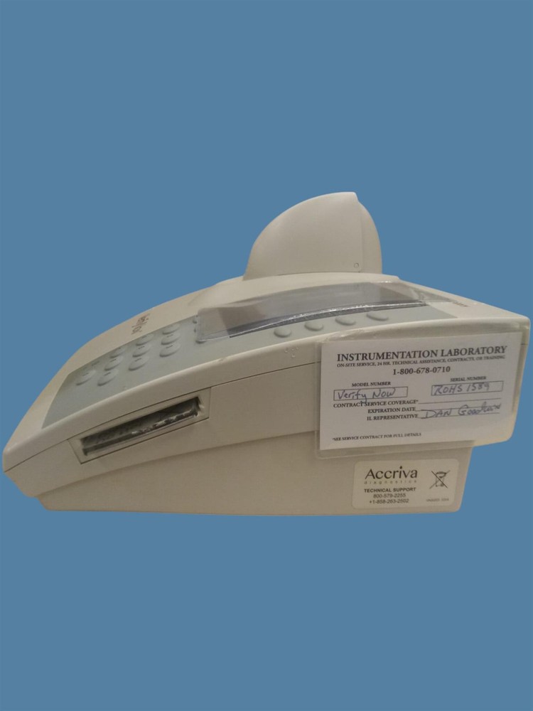 Accriva VerifyNow 86000 Platelet Analyzer
