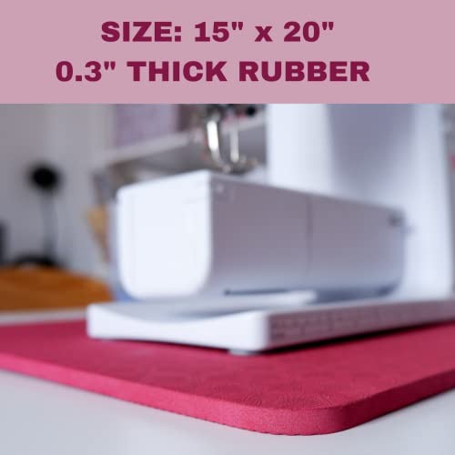 Sewing Mat - Sewing Machine Mat Reduces Vibrations, Movement & Slipping,