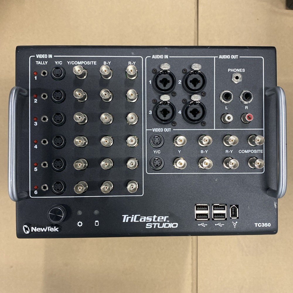 NewTek TriCaster Broadcast TC 350 Video Production Studio