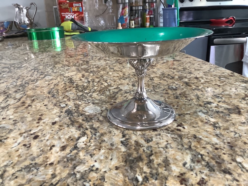 silver Reed & Barton candy dish