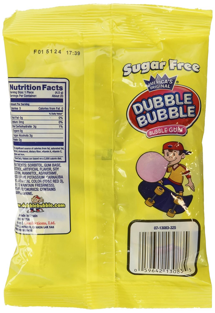 Sugar Free Gum - 3.25 oz