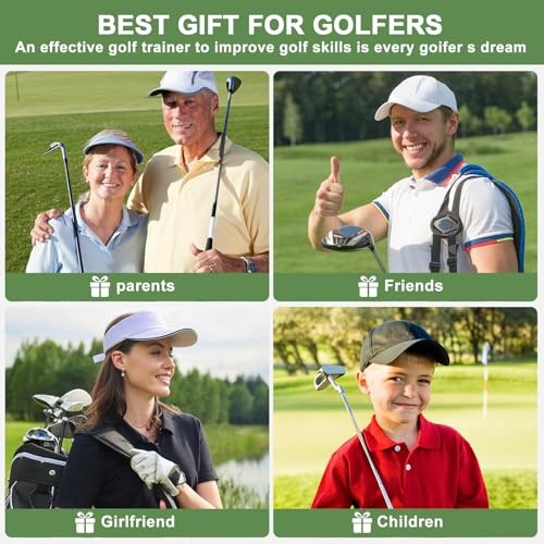 Golf Alignment Stick Holder with Holder Angle Plate,Professional Swing