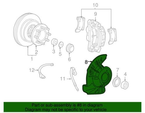 Genuine Ford Splash Shield 7C3Z-2B159-B
