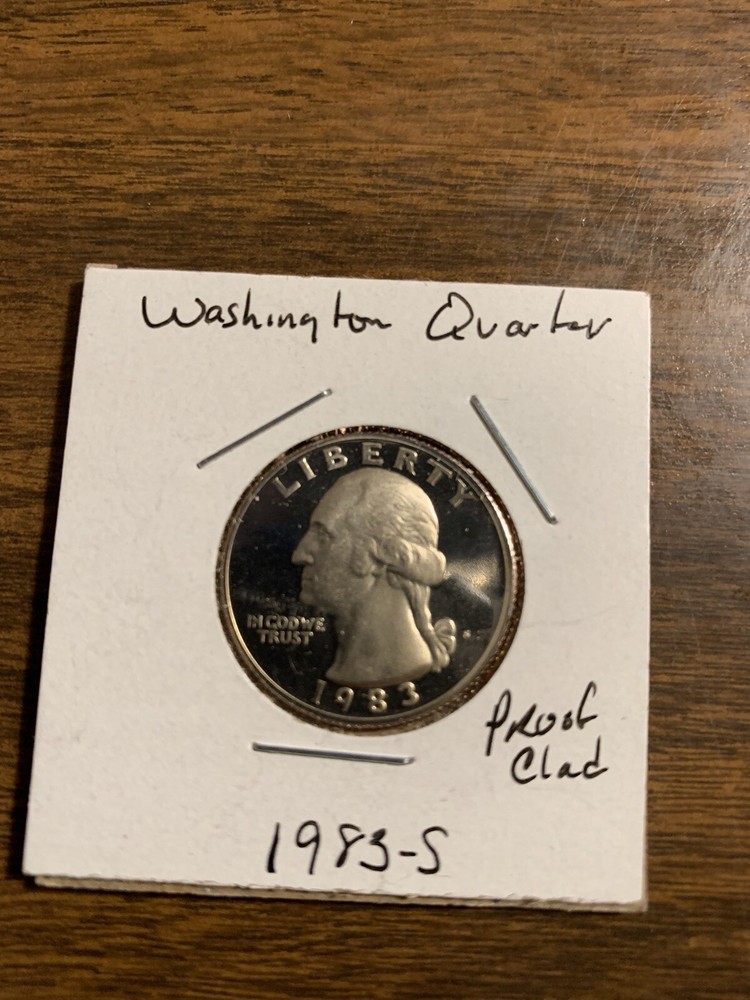 1983 S Washington Clad Proof Quarter