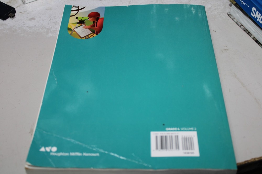 HMH Go Math Grade 4 Volume 2 PB Book UNUSED INSIDE