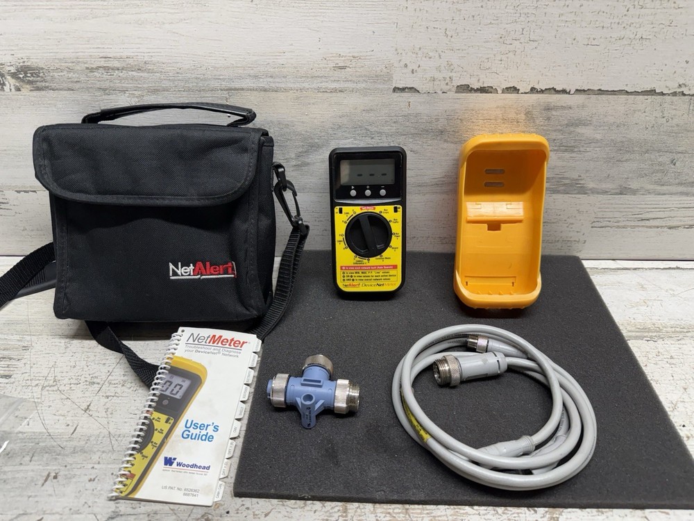 Woodhead DN-MTR NetAlert! DeviceNet NetMeter Diagnostic Tool Nice
