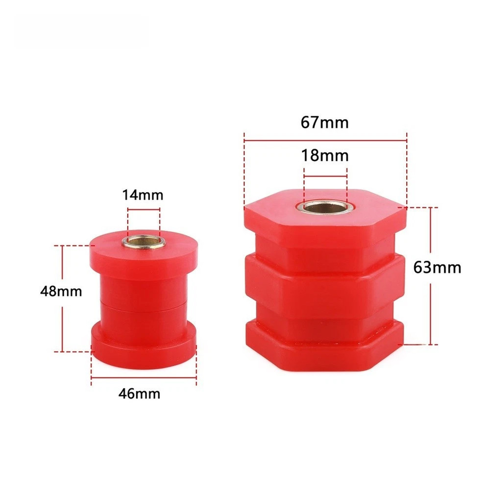 For 96-00 Civic EK Front Lower Control Arm Suspension Polyurethane Bushing Kit