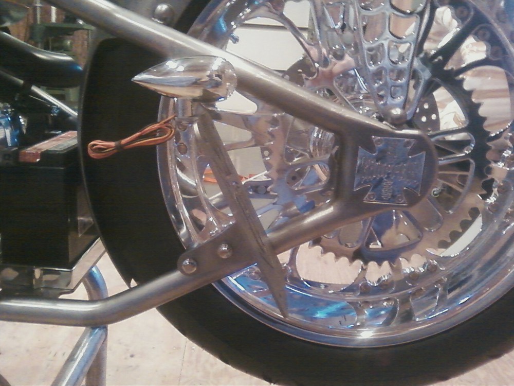 West Coast Choppers CFL License Plate Tag