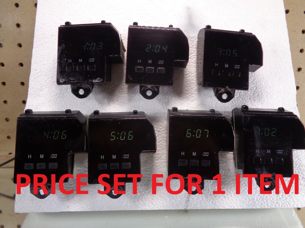COROLLA 1993 TO 1997 CLOCK ALL MODELS CE DX LE WAGON BRIGHT DISPLAY