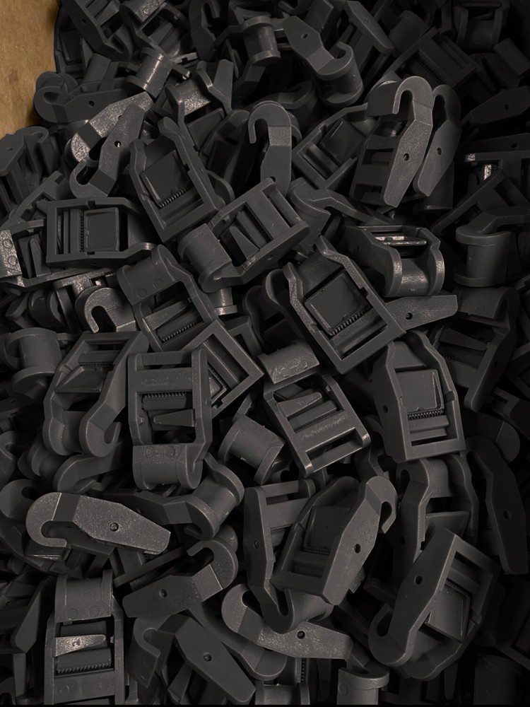 Plastic Hook for Military Canvas 1 Piece, Black, Fits Humvee Cargo Tie Down