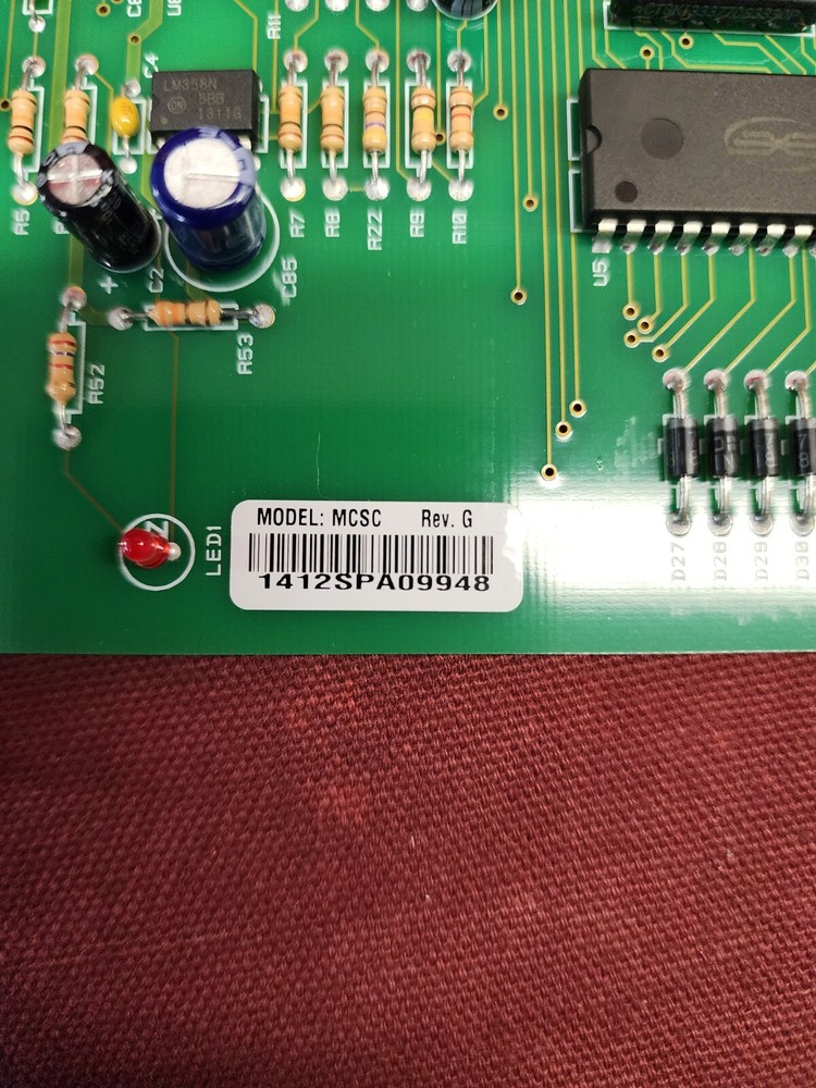 Bogen Multicom 2000 MCSC Station Card #G2 62