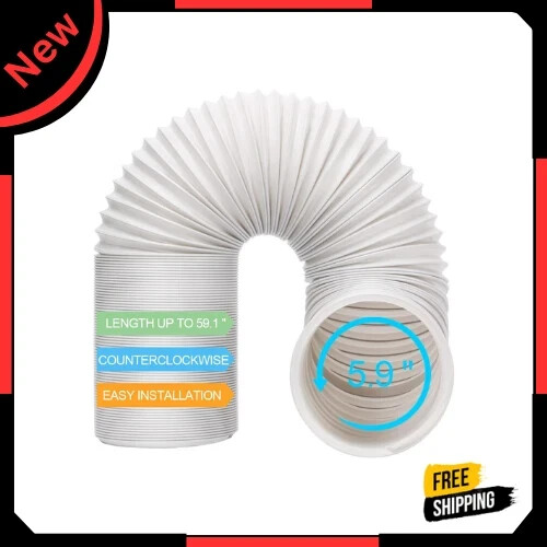 Exhaust Hose 6 Inch Diameter AC Unit Duct For LG Portable Air Conditioner Parts